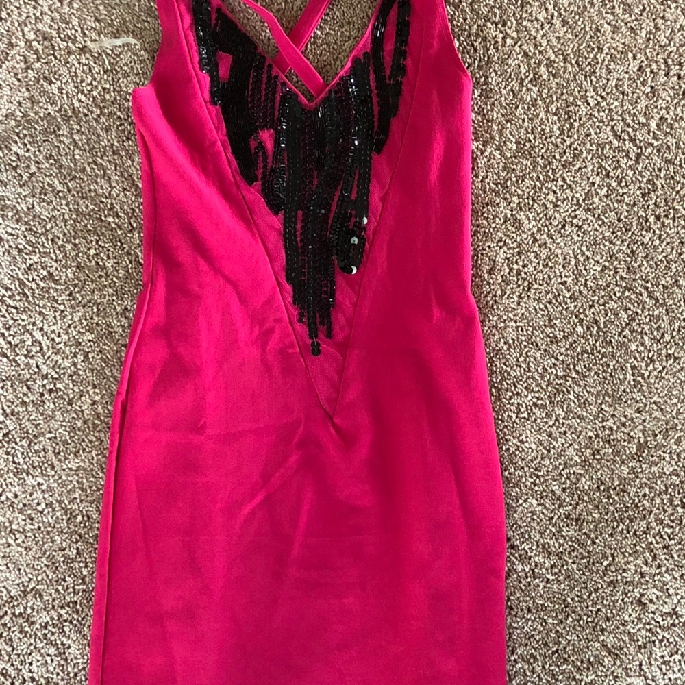 Hot Pink Dress